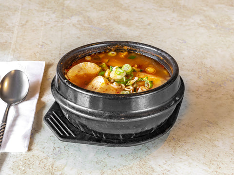 Soft Tofu Stew with Kimchi<br>김치 순두부찌게